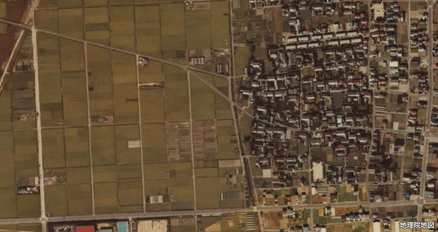 清須市上条 衛星地図 1979〜1983