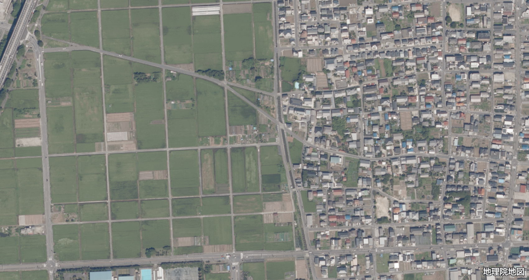 清須市上条 衛星地図 2020